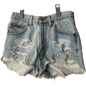 Calvin Klein Cutoff Cotton Shorts